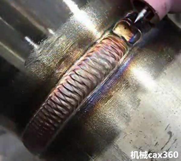 鱼鳞焊是焊接的一种工艺方法，这个鱼鳞焊太漂亮了【有图】
