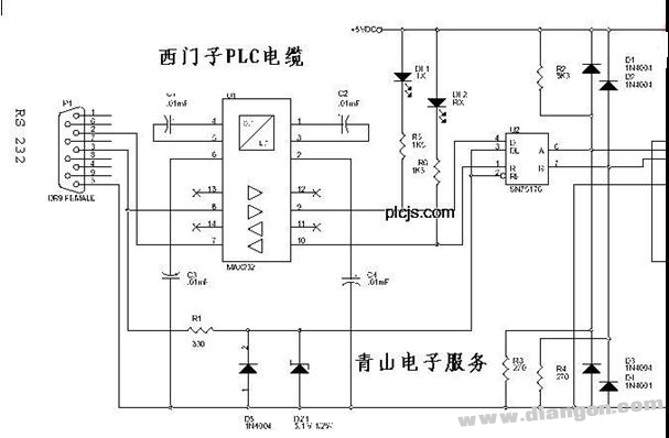 PLC通讯电缆编程电缆自制详解(图)