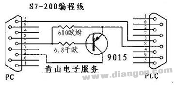 PLC通讯电缆编程电缆自制详解(图)